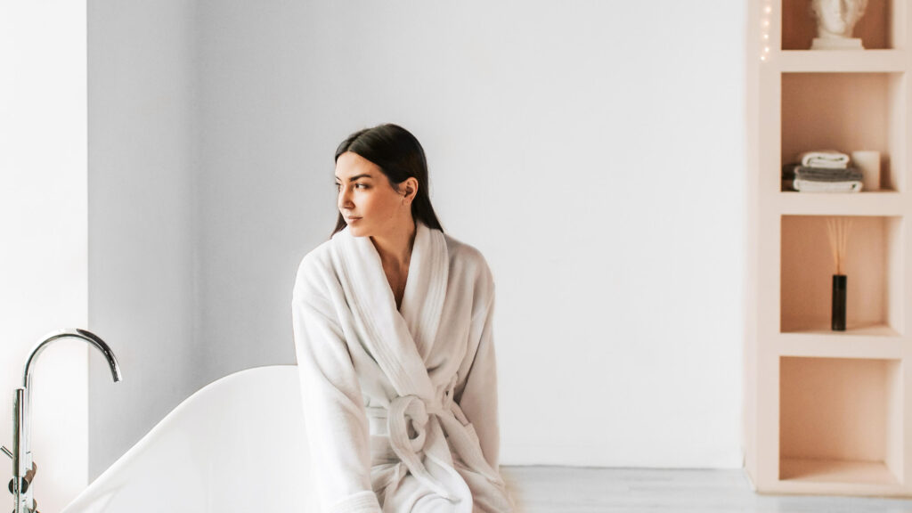 Calming private treatment room interior